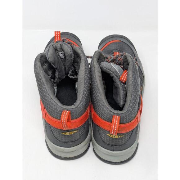 KEEN Marshall Mid Mens Size 11.5 Gray Orange Hiking Waterproof Boots Shoes - Picture 4 of 8